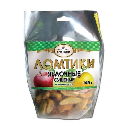 Скибочки яблучні, Spektrumix, 100г