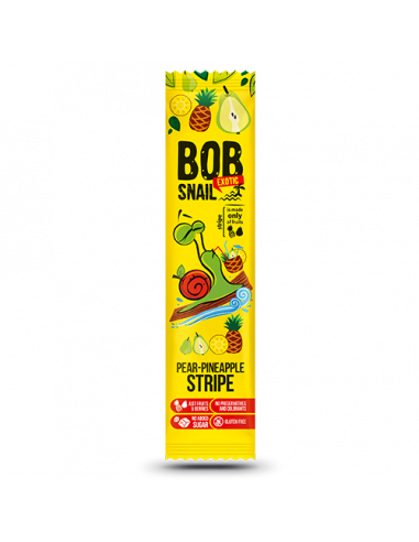 Натуральні груша - ананас страйпси bob snail (Равлик Боб), 14г