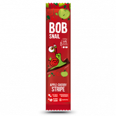 Натуральні яблучно-вишневі страйпс bob snail (Равлик Боб), 14г
