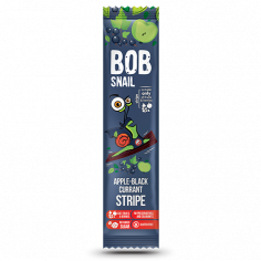 Натуральні яблучно-смородиновий страйпс bob snail (Равлик Боб), 14г