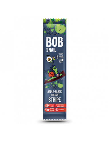 Натуральні яблучно-смородиновий страйпс bob snail (Равлик Боб), 14г
