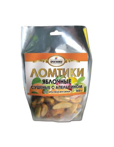 Скибочки яблучні з апельсином, Spektrumix, 100г