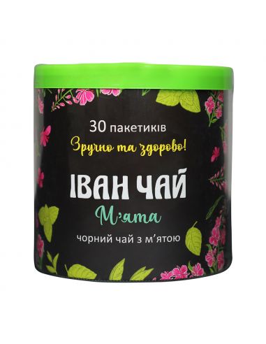 Іван чай з мятою (тубус), 30пак