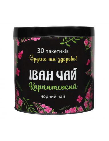Іван чай карпатський (тубус), 30пак