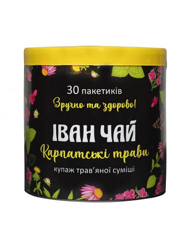 Іван-чай карпатські трави (тубус), 30пак