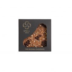 Шоколад молочний зі смаком меду та кунжутом, Spell, 100г