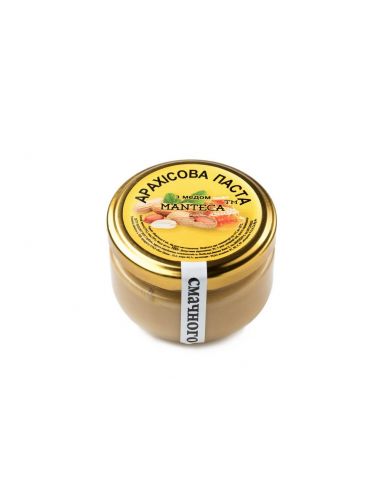Паста арахісова з медом, Manteca, СКЛО, 100г