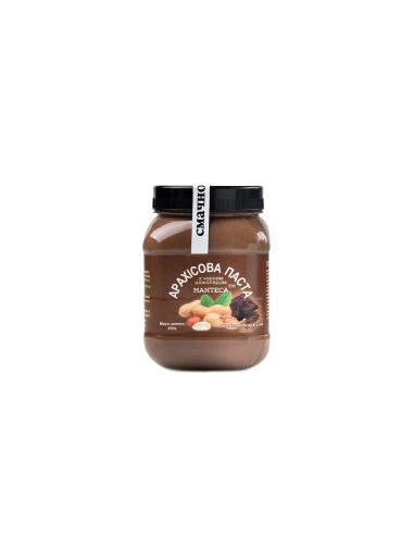 Паста арахісова з чорним шоколадом, Manteca, 450г