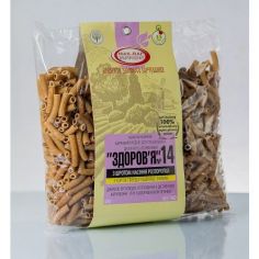 Макарони "Здоров'я" №14, з розторопші, 400г.