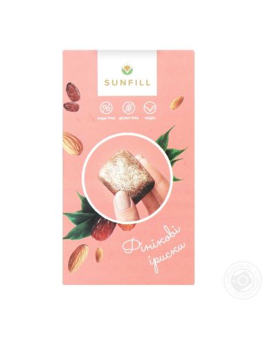Цукерки Фінікові іриски, Sunfill, 150г