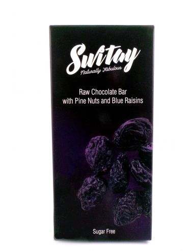 Шоколад чорний з родзинками, Switay, 85г.