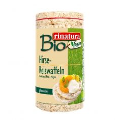 Коржі з рису та проса, Rinatura, 100г