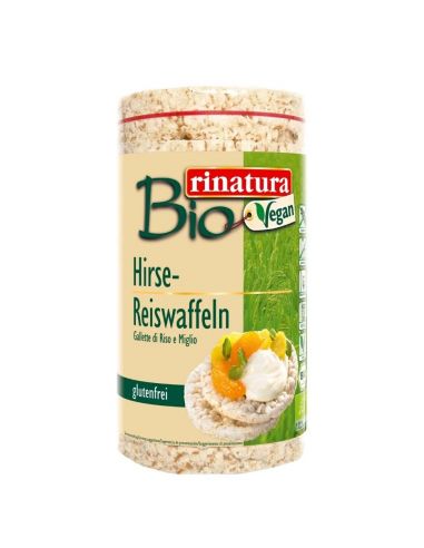 Коржі з рису та проса, Rinatura, 100г