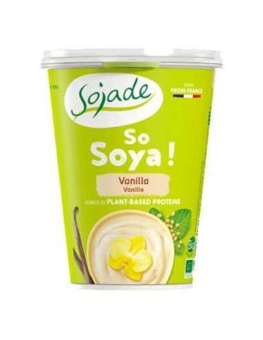 Йогурт соєвий ваніль органічний, Sojade, 400г