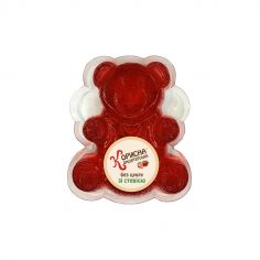 Мармелад фруктовий полуниця, Корисна Кондитерська, 100г