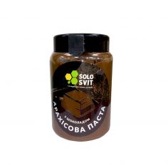 Паста арахісова з шоколадом без цукру, SoloSvit, 400г