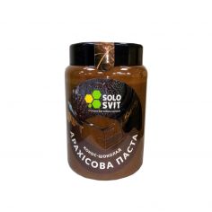 Паста арахісова з кокосом та шоколадом без цукру, SoloSvit, 400г