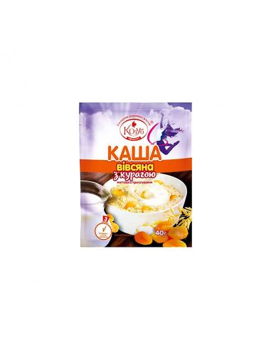 Каша вівсяна з курагою, Козуб, 40г