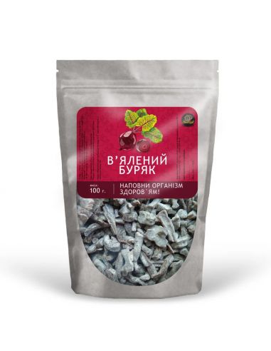 В'ялений буряк, 100г