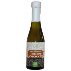 Олія з насіння чорного кунжуту, EcoLiya, 200мл