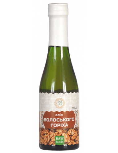 Олія Волоського горіха, EcoLiya, 200мл