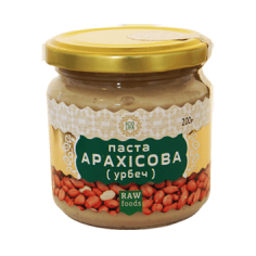 Паста з горіхів арахісу, EcoLiya,  200г