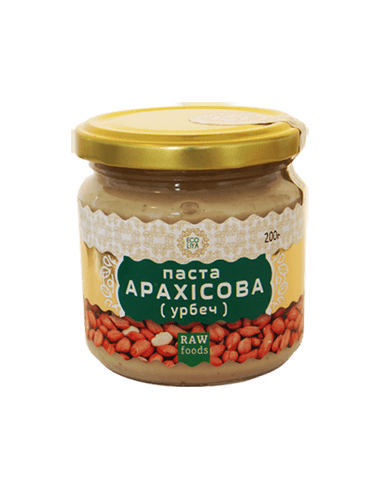 Паста з горіхів арахісу, EcoLiya,  200г
