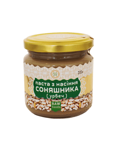 Паста з насіння соняшника, EcoLiya, 200г
