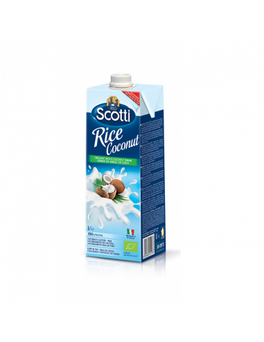 Напій рисовий з кокосом, органічне, Riso Scotti Spa, 1000мл