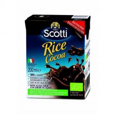 Молоко рисове з какао, органічне, Riso Scotti Spa, 200 мл