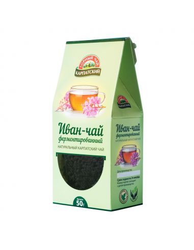Іван чай ферментований, Карпатський гірський чай, 50г