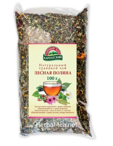 Чай "Лісова поляна", Карпатський Гірський чай, 100г