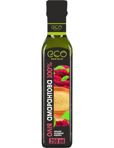 Олія з амаранту, Eco-Olio, 250мл