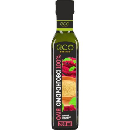 Олія з амаранту, Eco-Olio, 250мл