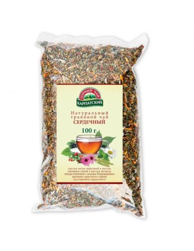 Чай "Серцевий", Карпатський гірський чай, 100г
