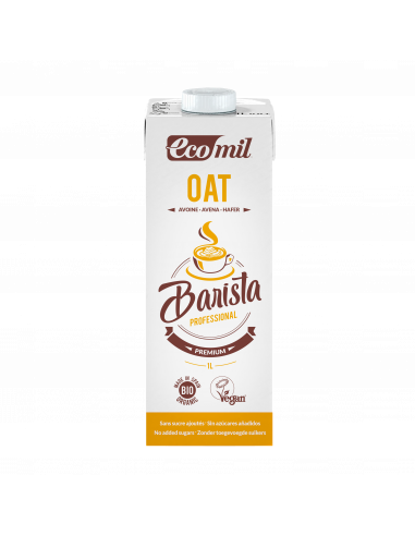 Молоко з вівса, Бариста, EcoMil,  1000мл