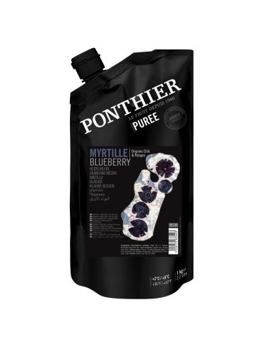 Пюре Чорниця охолоджене, Ponthier, 1кг