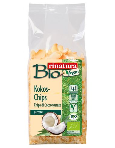Чіпси кокосові обсмажені, Rinatura, 150г