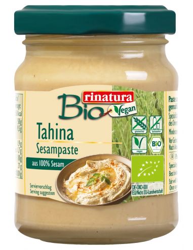Паста кунжутна органічна, Rinatura, 125г