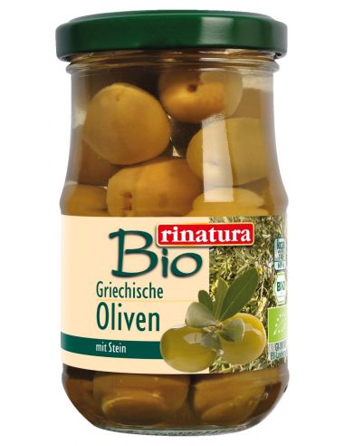 Оливки зелені грецькі, Rinatura, 200мл