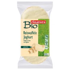 Печиво рисове з йогуртом, Rinatura, 100 г