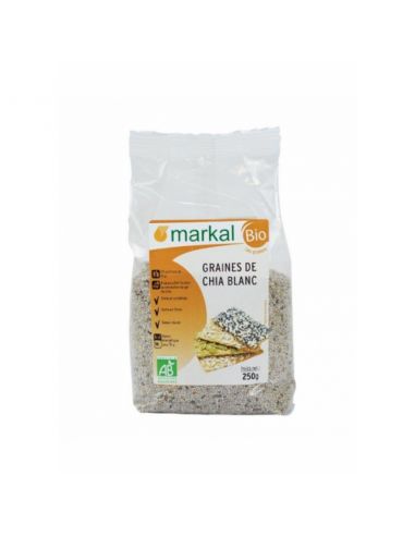 Насіння Чіа біле, Markal, 250г