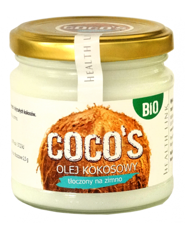 Олія кокосова, Health Link, 400мл