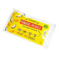 Батончик манго-кокос, Sunfill, 40г