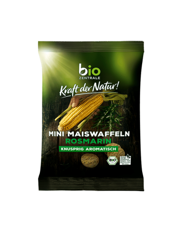 Коржики кукурудзяні з розмарином, Bio Zentrale, 50г.