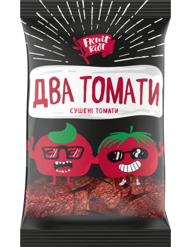 Помідор сушений  "Два томати", Fruit Riot, 15г