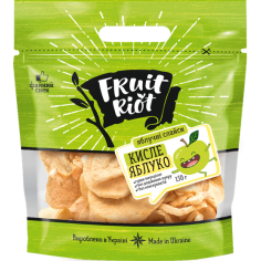 Слайси яблучні Кисле яблуко, Fruit Riot, 150г