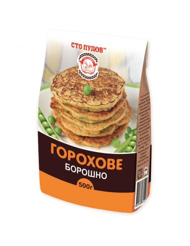 Борошно горохове, Сто Пудов, 500г