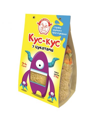 Каша кус-кус з цукатами, Сто Пудов, 275г