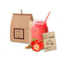Вітамінно-білковий коктейль з Полуницею, King`s Organic, 20г